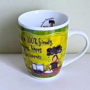 NWT History & Heraldry Customer Service Representative Job Coffee Tea Cup Mug